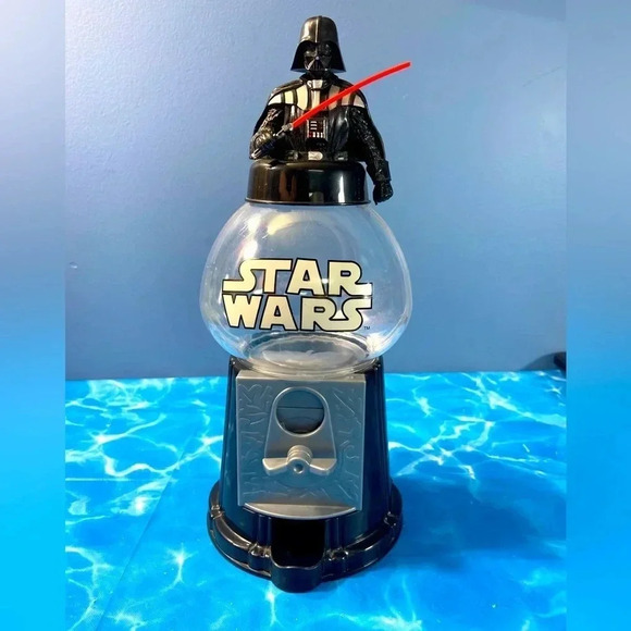 Disney Other - Star  Wars - Darth Vader Gumball Machine - Candy Dispenser - All Plastic - Works